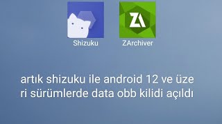 Android 14 Dataobb Erişimi Shizuku Zarchiver Kesin Çözüm 2026