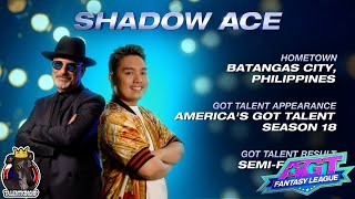 Shadow Ace Full Performance & Intro Qualifiers Week 1 | America's Got Talent Fantasy League 2024