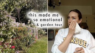 this made me so emotional + tour of our garden ✨ | XO, MaCenna Vlogs