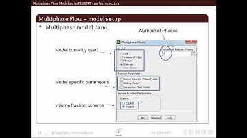 LearnCAx: Advanced Course on Multiphase Flow Modelling with FLUENT:  Part-3