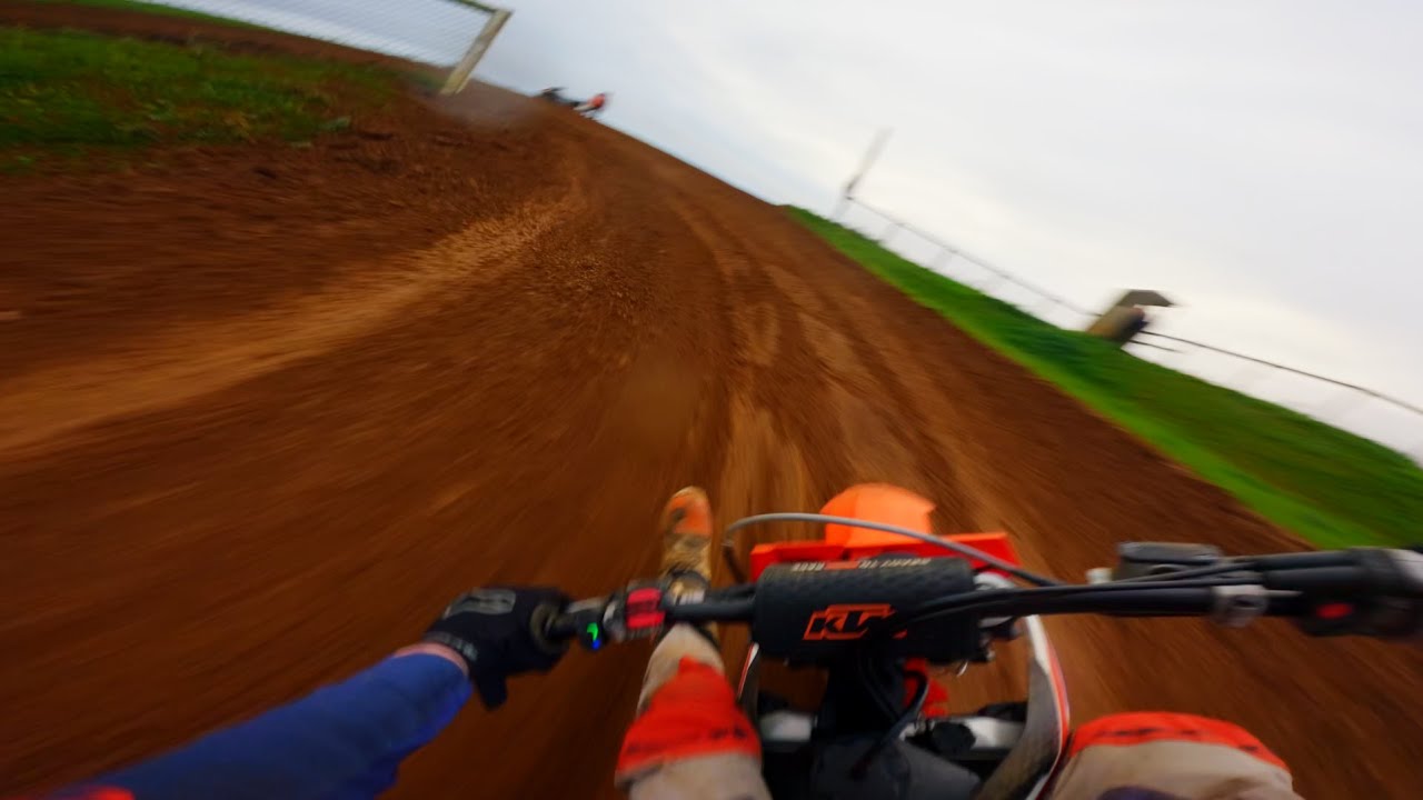 WIDE OPEN KTM 250 RACING at WROXTON MX | GoPro HERO 12 4k