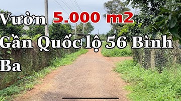 Chủ ở xa không chăm sóc được bán Vườn sầu riêng vuông vứt ~ Nhà vườn giá rẻ Bà Rịa Vũng Tàu