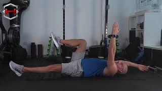 How to Do Dead Bug Advanced Exercise Tutorial