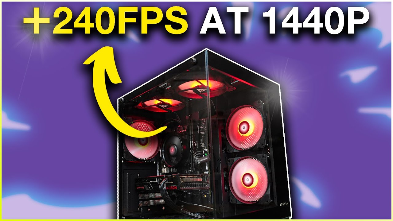 Best 240+ FPS 1440p Gaming PC Build in 2024 [ Fortnite, Valorant & More ...