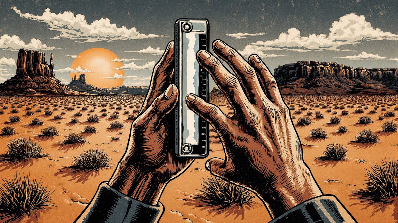 Акустическая Блюзовая Гармоника – Блюз Пустынного Ветра