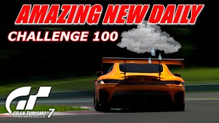 Gran Turismo 7 - Challenge 100 With The Amazing New Daily Race