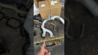 Rang rover gets new upgrade coolant outlet pipes better reliability  #landrover#rangerover