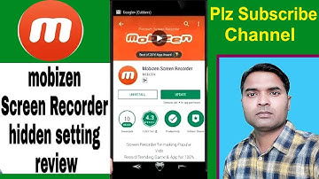 How to record any mobile screen | Best Screen Recorder android app | Mobizen Screen Recorder |