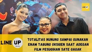 NUNUNG DAN YORIKO ANGELINA CERITA TANTANGAN BERADU AKTING DI FILM " PESUGIHAN SATE GAGAK "