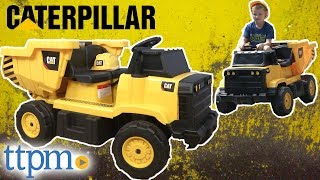 cat mining dump truck 12v ride on