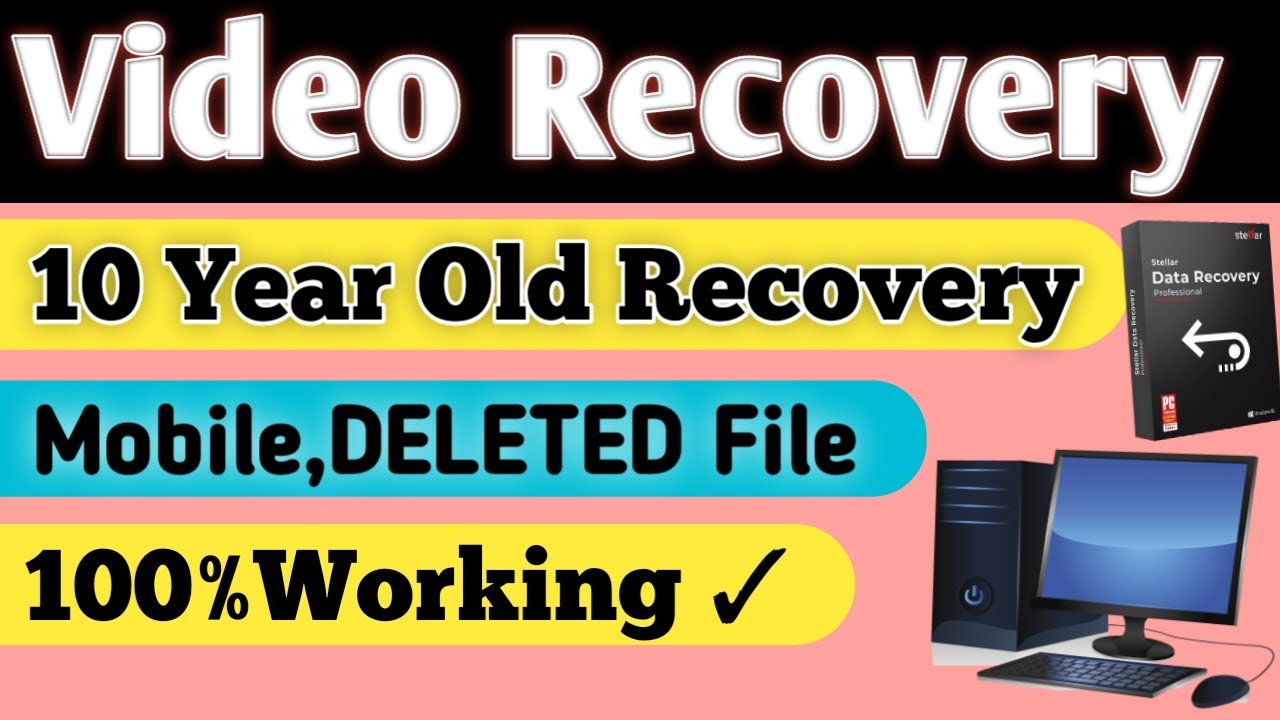 video recovery data video recovery data