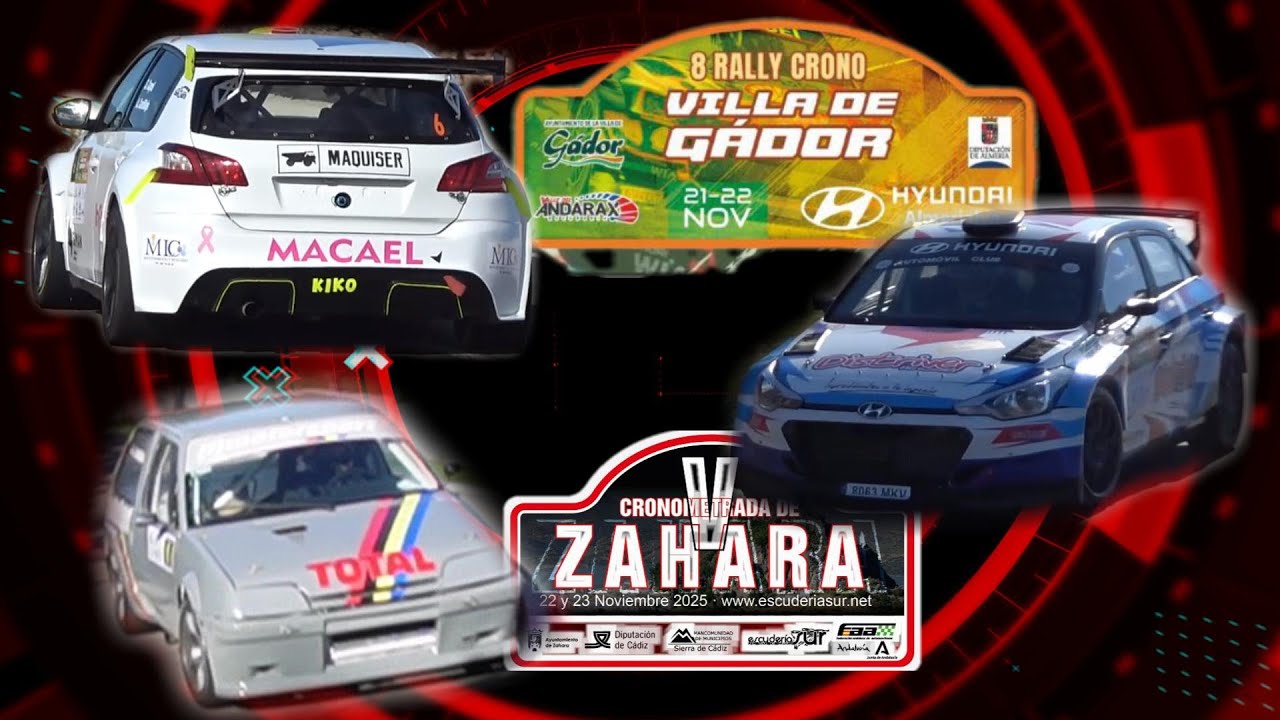 FAATV 8º RALLYCRONO VILLA DE GÁDOR + 5º CRONOMETRADA ZAHARA