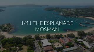 Ray White Lower North Shore Group Presents 1/41 The Esplanade, Mosman