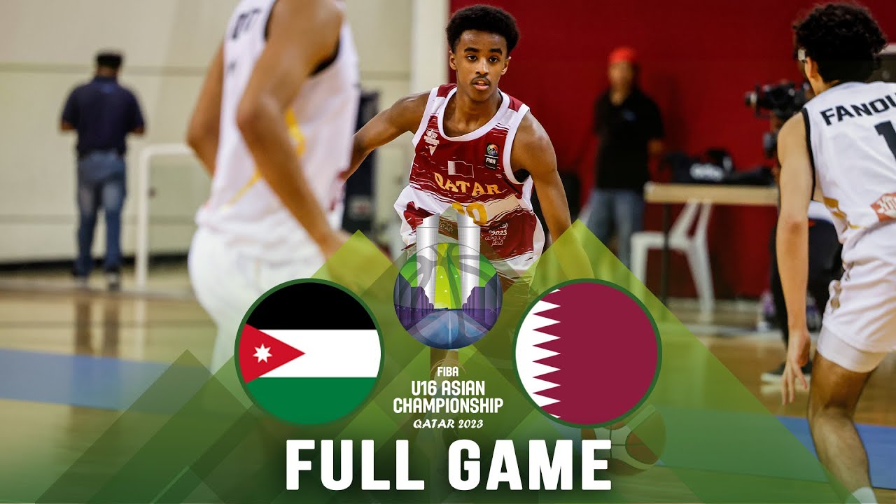 Jordan v Qatar Full Basketball Game - FIBA U16 Asian Championship 2023 2023