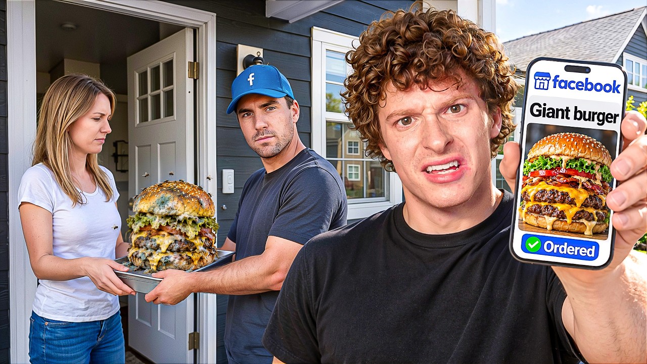 I ate Facebook Marketplace food for 24 hrs...