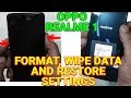 Oppo Realme 1 Format and Hard Reset