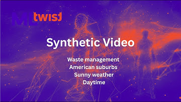 MLtwist Synthetic Data | Waste Vehicle AI Vision – US Suburbs (Daytime, Sunny)