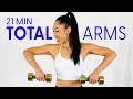21 Minute Total Arm Tone Workout | 21 Day Tone