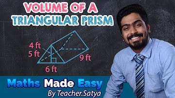 How to Find the Volume of a Triangular Prism