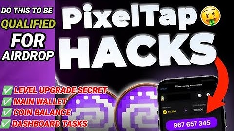 PIXELVERSE AIRDROP CHECK LIST; Dashboard tasks, main wallet, tips on level upgrade & more.