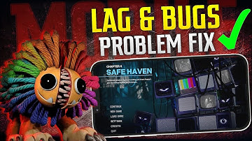 CHAPTER 4 - LAG AND ALL PROBLEM FIX ✅ | Fix Poppy Playtime Chapter 4 Android Gameplay Problems