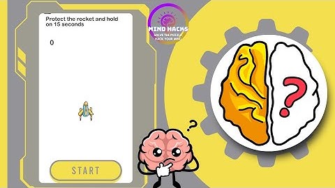 Brain Out: Protect the rocket and hold on 15 seconds