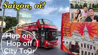 🇻🇳🇵🇭 Ho Chi Minh City 2023 | Hop On Hop Off Bus Tour Experience, Travel Vlog | Filipino