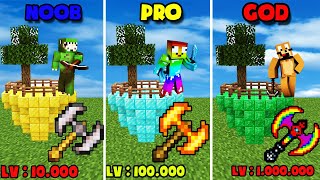 MINECRAFT : CHUỘT VÀ NOOB TEAM KHÁM PHÁ ĐẢO KHOÁNG SẢN SỞ HỮU NHỮNG VŨ KHÍ KỴ SĨ  VIP NHẤT MINECRAFT