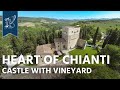 Castle for sale in the heart of chianti  tuscany siena  ref 0981