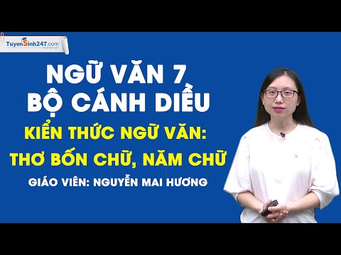 Video Kiến thức ngữ văn: Thơ bốn chữ, năm chữ - Ngữ Văn 7 -... - youtube