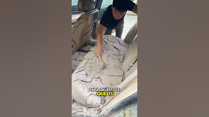 Défi de nettoyage de la voiture la plus sale du monde - Mon père est très triste 🚗🎁🤯!! #shorts