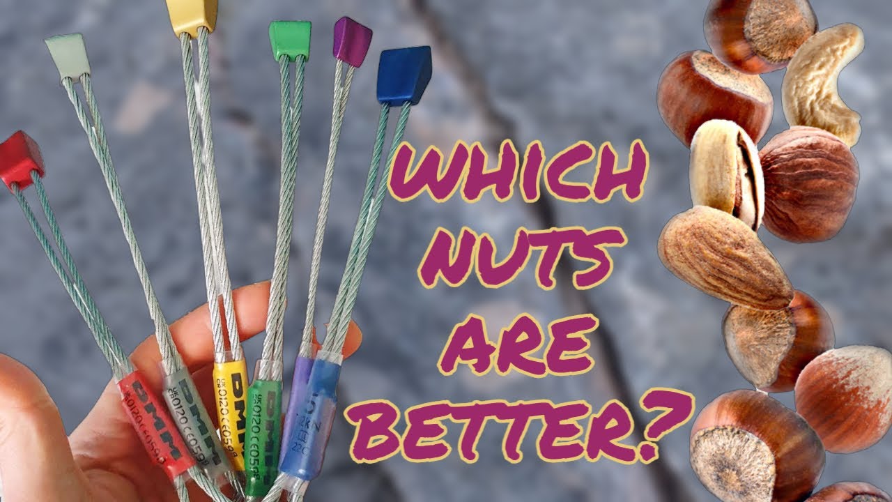 Which NUTS are better for TRAD climbing? YouTube
