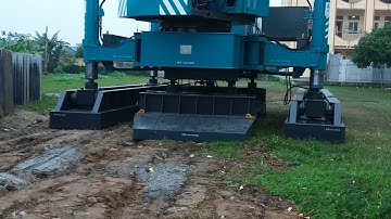 T - WORKS 4 - How to Operate the Concrete Pile Pressing Robot Made in china