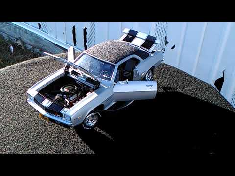 Ertl製 1/18 シボレー Camaro 1969 INDY カマロ 1969 Camaro Baldwin Motion Diecast Car 1:18 ERTL American