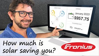 How Much Is Solar Saving You - Fronius Solarweb Know Your Solar Episode 10