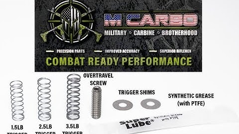 MCarbo Savage Axis Trigger spring upgrade