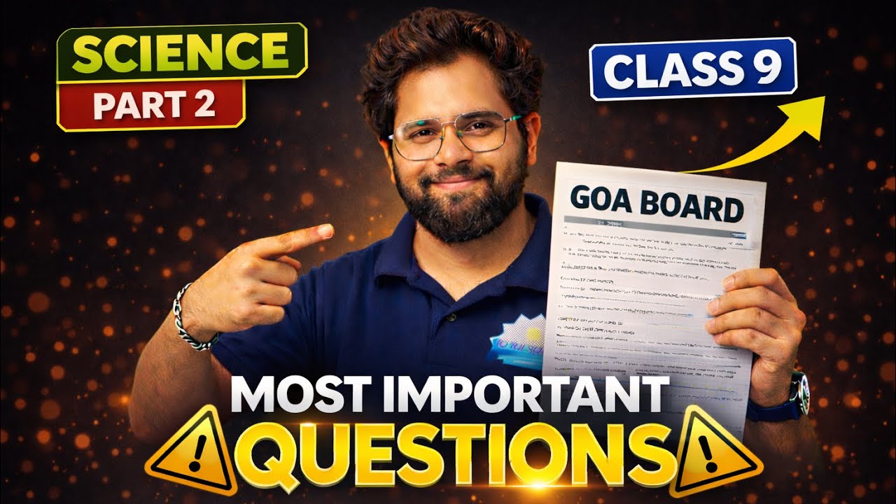 CLASS 9 SCIENCE | MOST IMPORTANT REVISION