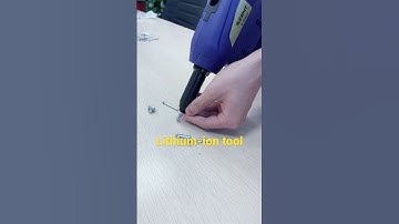 Electric rivet gun with steel rivets