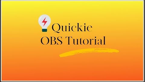 The Sims 3 || Quickie OBS Tutorial