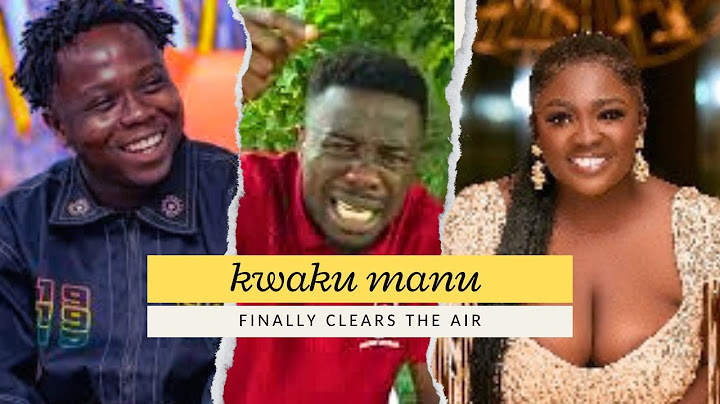 Kweku Manu clears the air on Tracy Boakye & Kyekyeku saga on social media