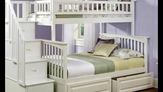 I created this video with the YouTube Slideshow Creator (http://www.youtube.com/upload) White Bunk Beds With Stairs,bunks and ...