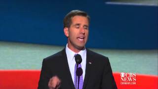 Joe Biden tears up at son Beau Biden's DNC speech