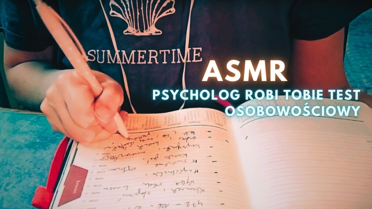 [Asmr] po Polsku. Psycholog robi Tobie test osobowości. Wizyta u ...