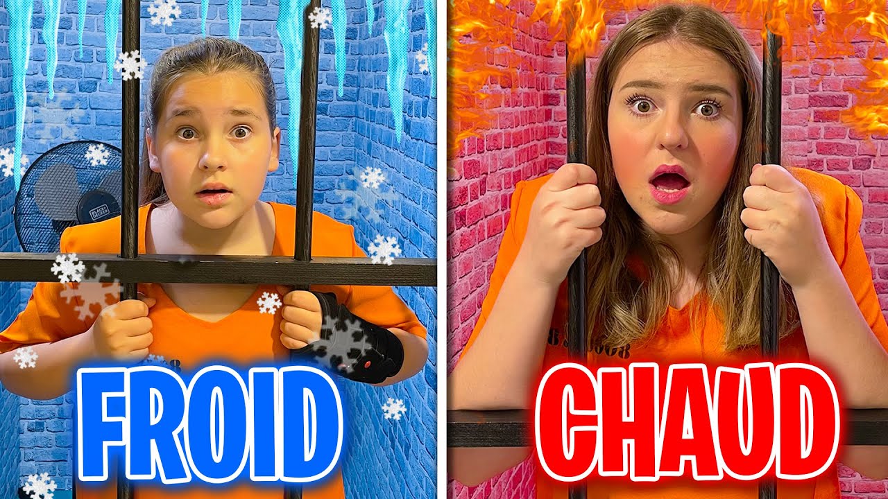 Chaud VS Froid Prison Challenge 