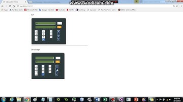 C# and Javascript Calculators using ASP NET