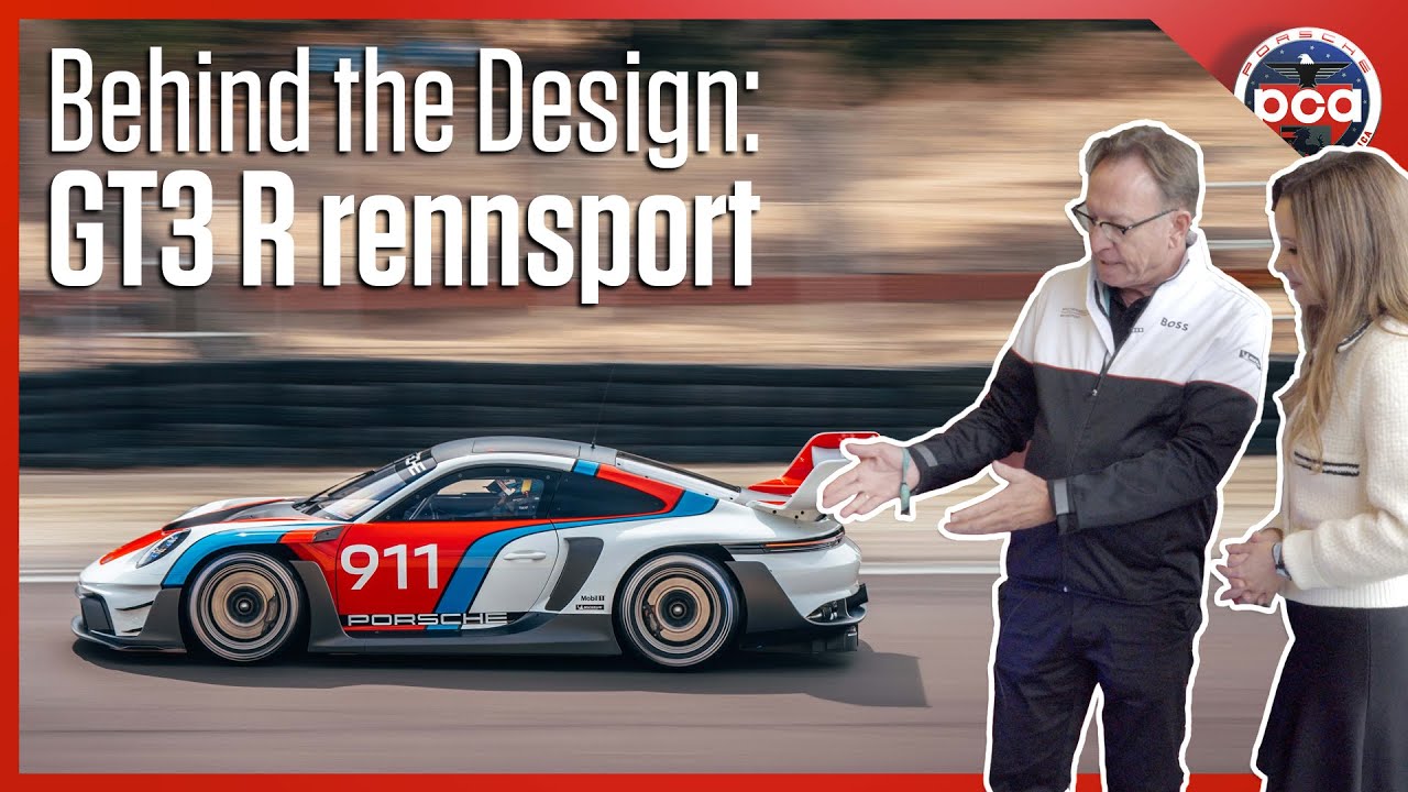 Porsche 911 GT3 R rennsport designer takes us behind the design 