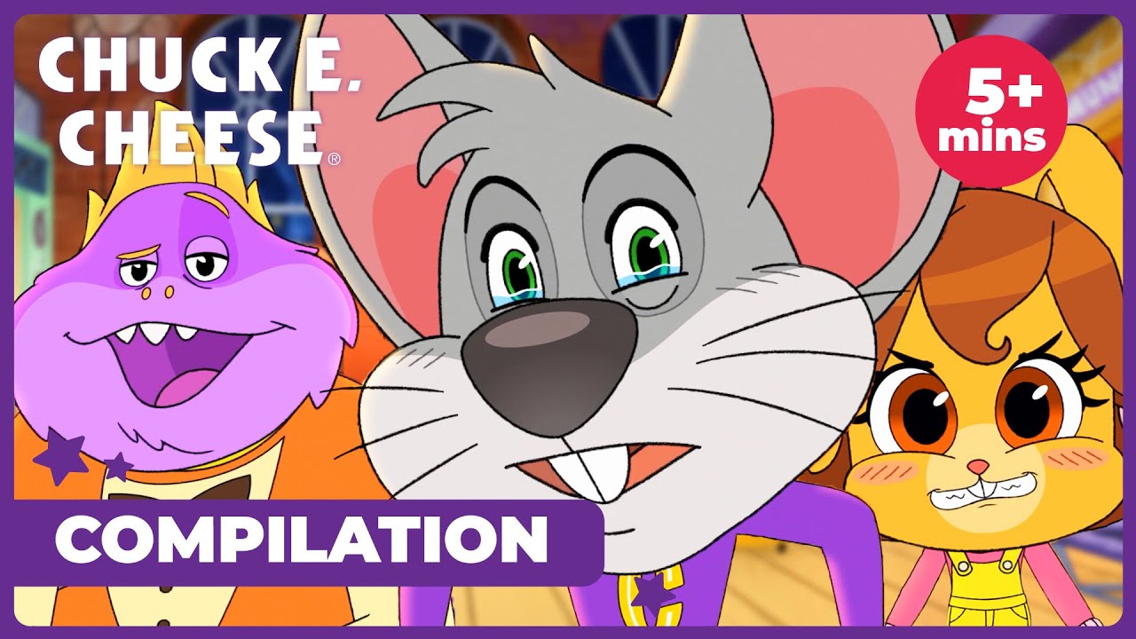 Staring Contest Compilation CHALLENGE! | How Many Characters Can You Beat? 👀 | Chuck E. Cheese