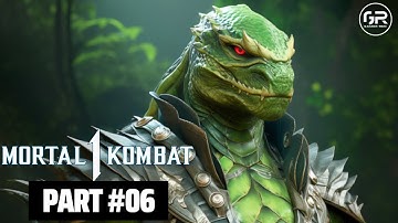 MORTAL KOMBAT 1 STORY MODE PS5 GAMEPLAY - PART 6 - REPTILE (MK1 2023)