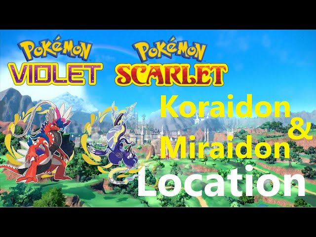 Pokémon Scarlet- Ajudando o LENDÁRIO Koraidon - EP 02 #koraidon #miraidon 