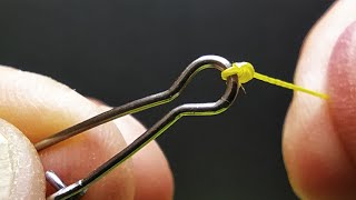 Самый универсальный узел для рыбалки. Fishing knot uni